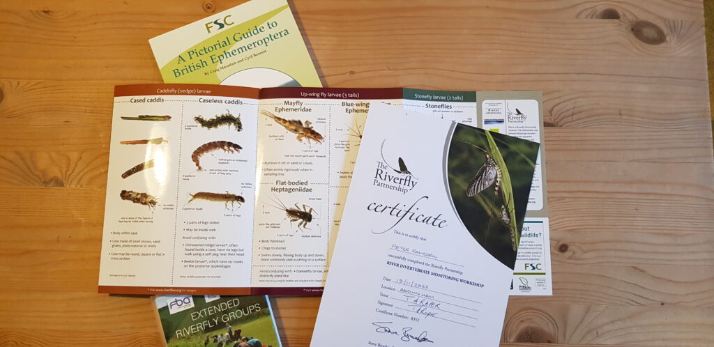 ARMI riverfly monitoring literature